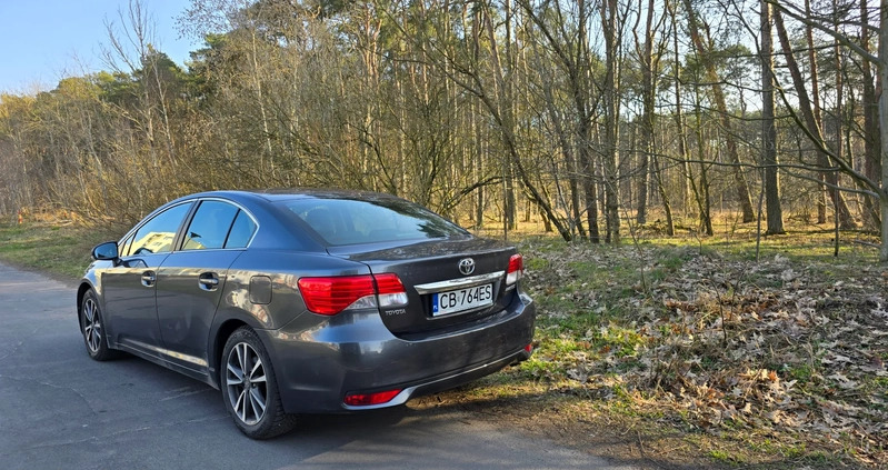 Toyota Avensis cena 39500 przebieg: 276000, rok produkcji 2012 z Bydgoszcz małe 46